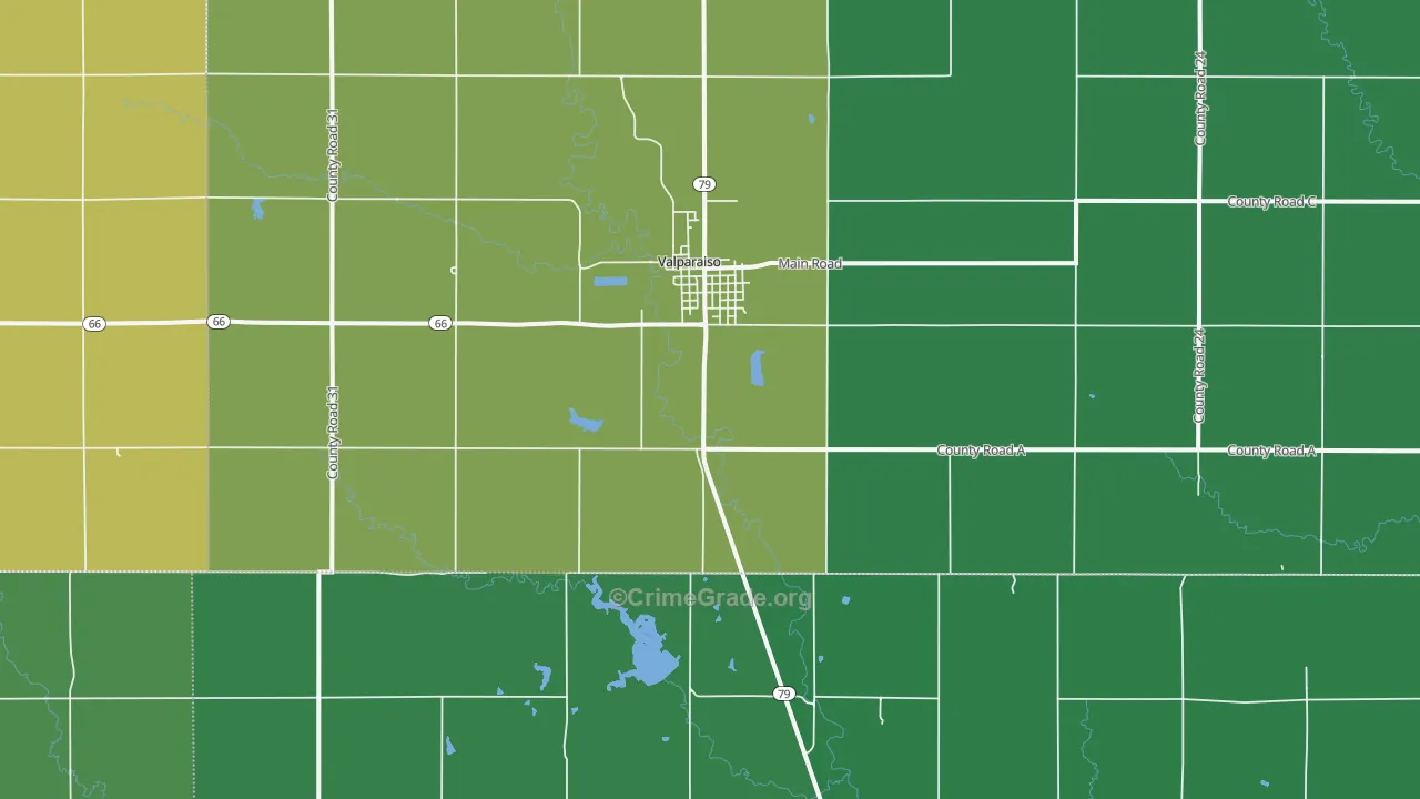 68065, NE Map of Drug-Related Crime Rates