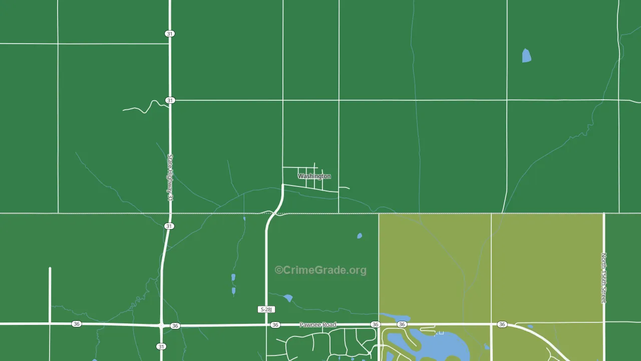 68068, NE Map of Drug-Related Crime Rates