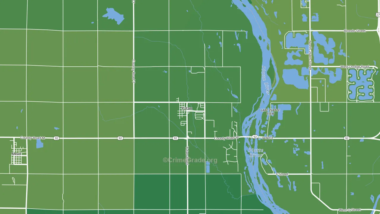 68073, NE Map of Drug-Related Crime Rates