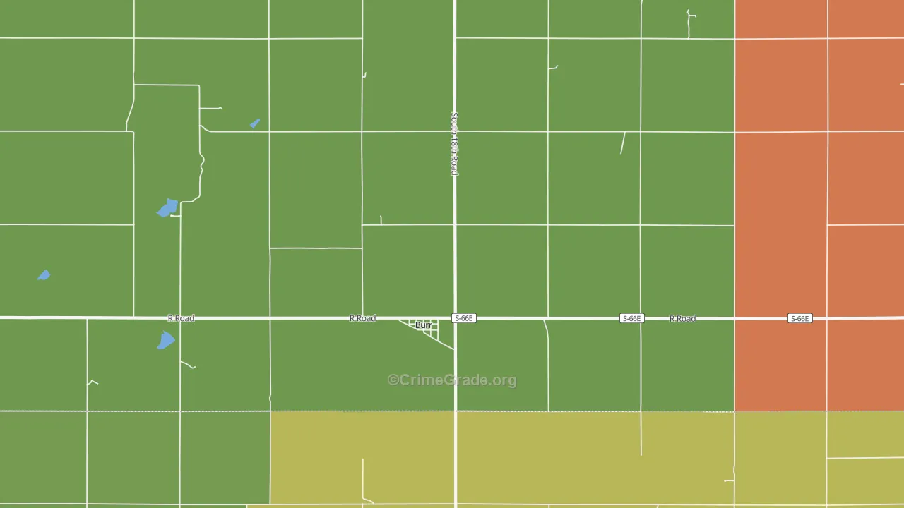 68324, NE Map of Drug-Related Crime Rates