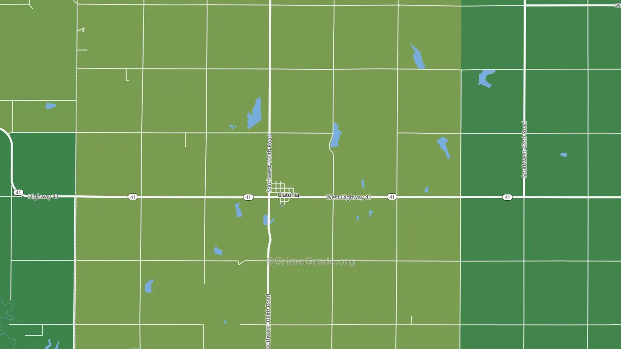 68328, NE Map of Drug-Related Crime Rates