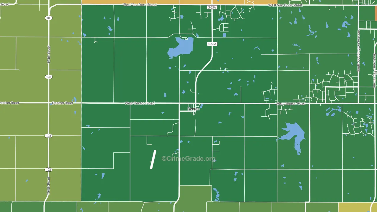68339, NE Map of Drug-Related Crime Rates