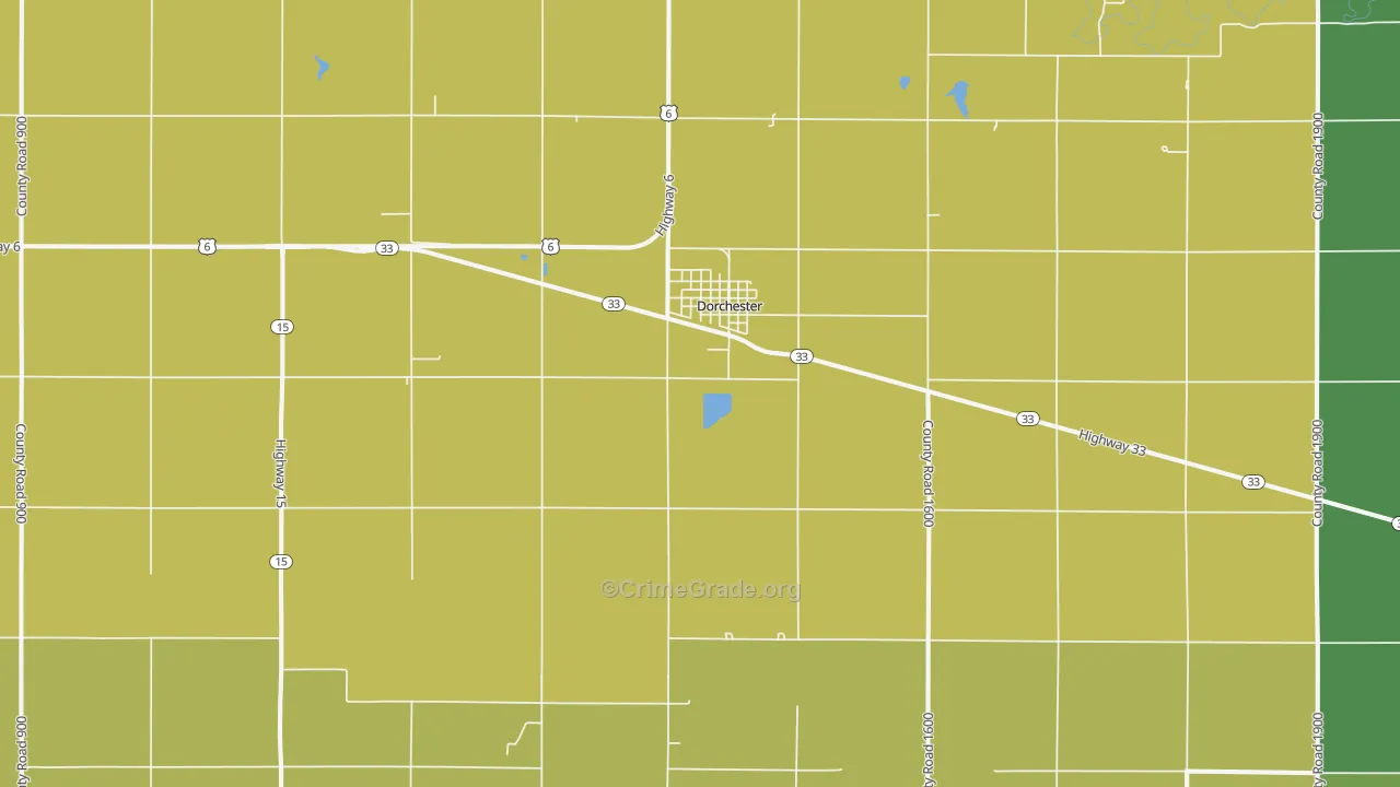 68343, NE Map of Drug-Related Crime Rates