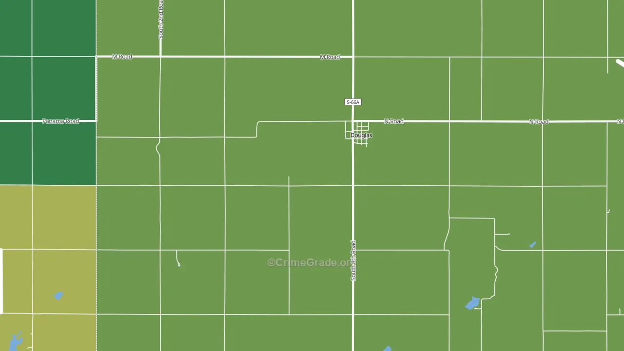 68344, NE Map of Drug-Related Crime Rates