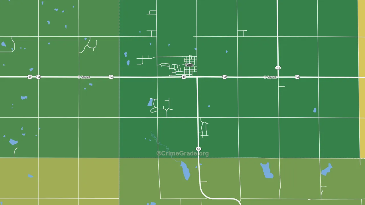 68347, NE Map of Drug-Related Crime Rates