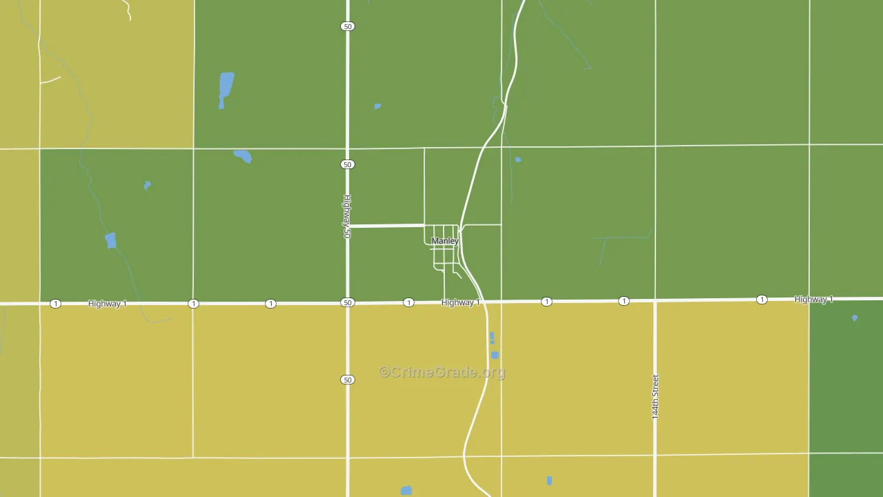 68403, NE Map of Drug-Related Crime Rates