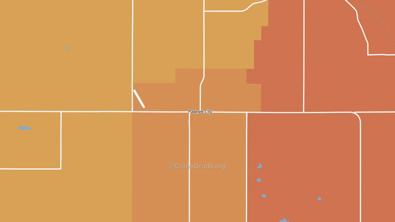 68420, NE Map of Drug-Related Crime Rates