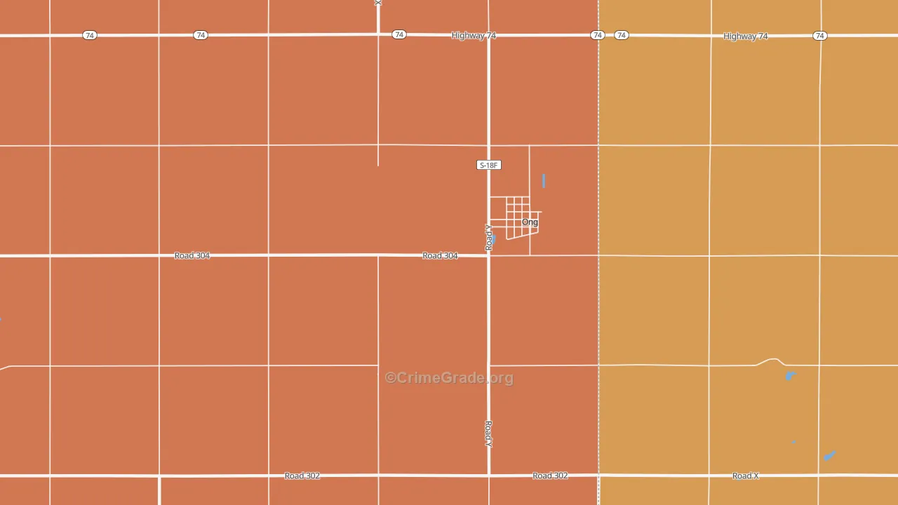 68452, NE Map of Drug-Related Crime Rates