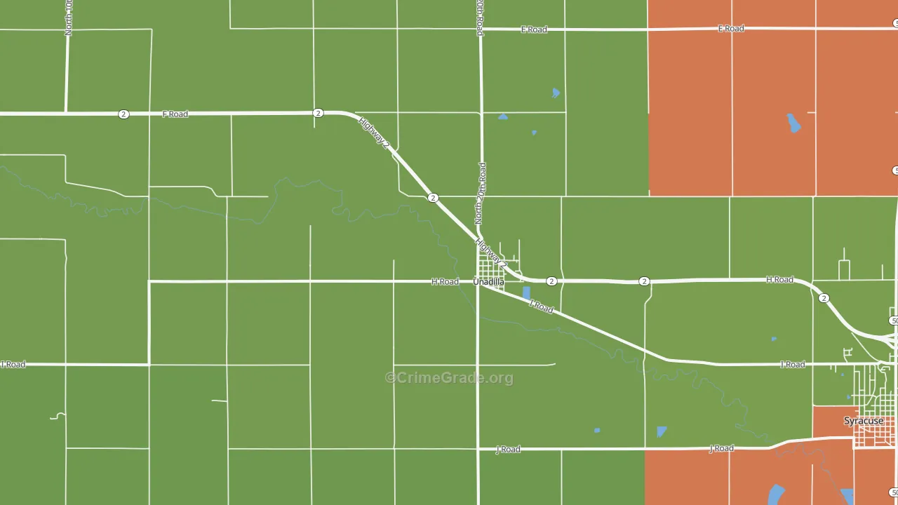 68454, NE Map of Drug-Related Crime Rates