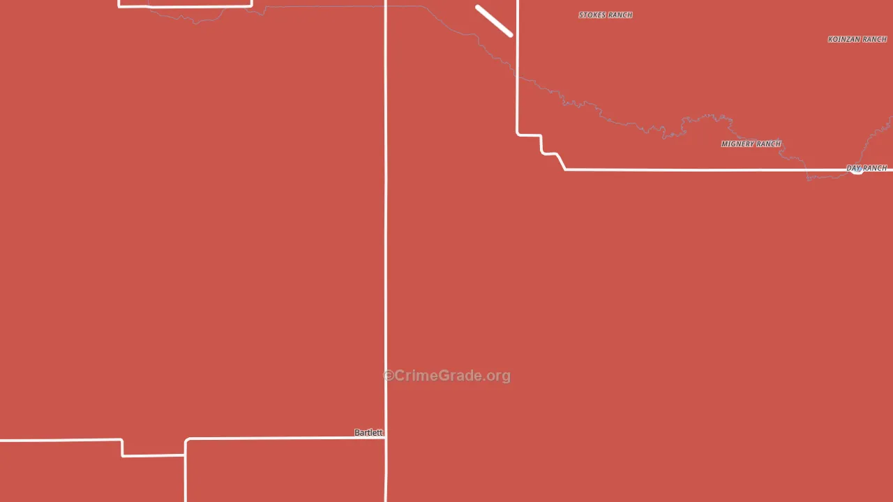 68622, NE Map of Drug-Related Crime Rates