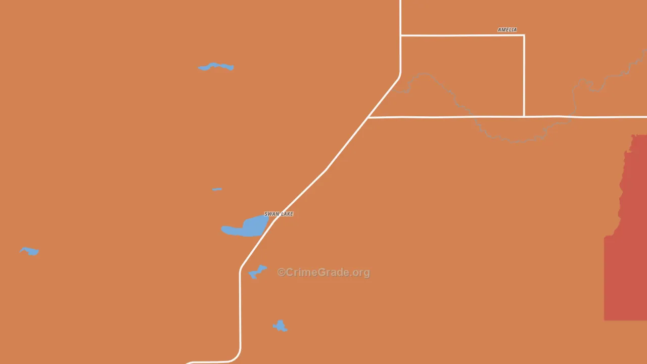 68711, NE Map of Drug-Related Crime Rates