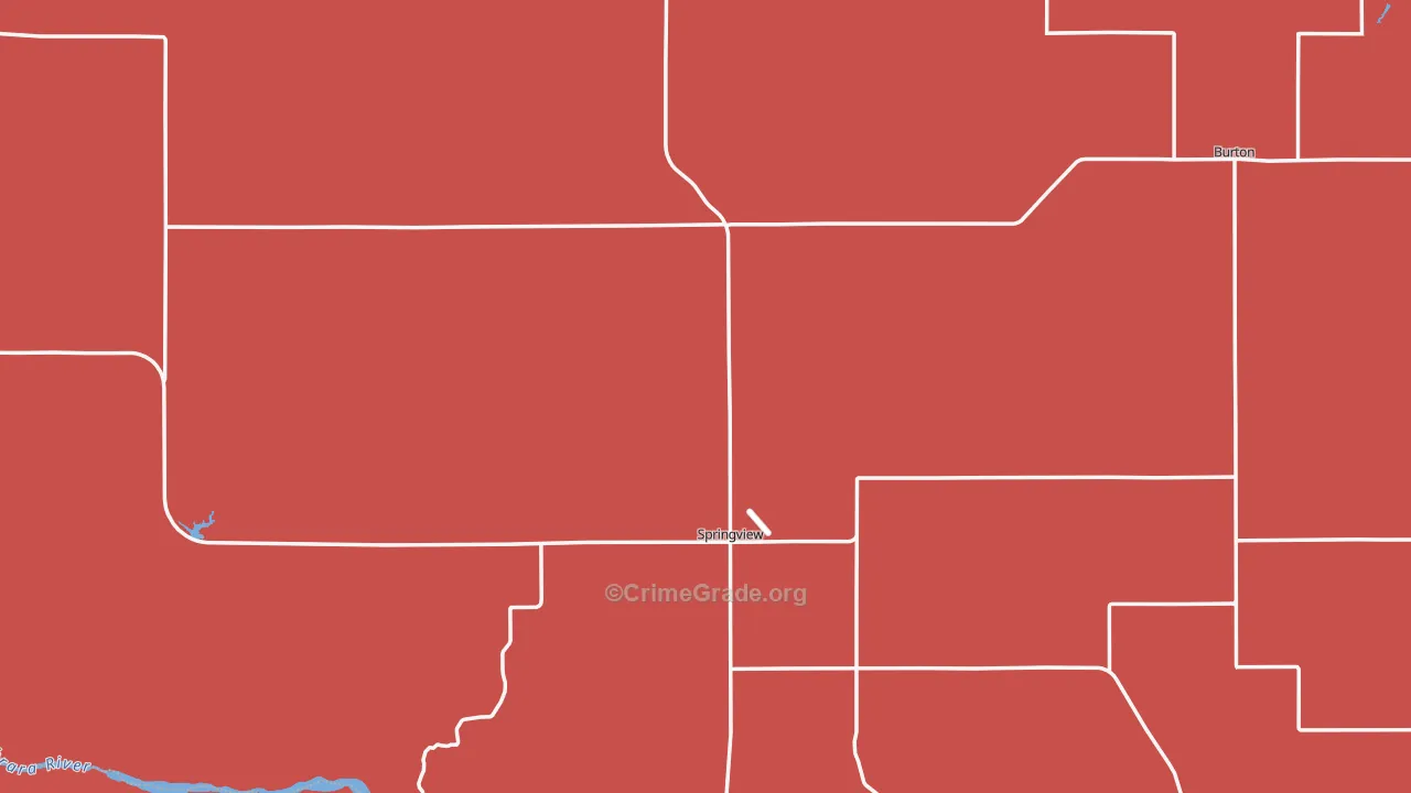 68778, NE Map of Drug-Related Crime Rates