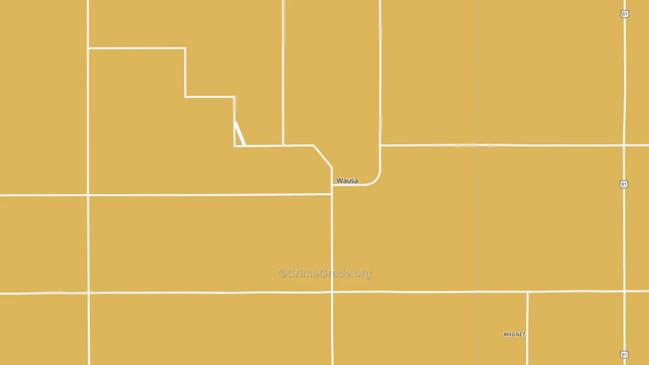 68786, NE Map of Drug-Related Crime Rates