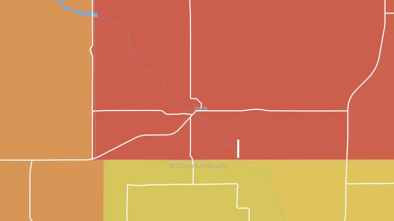 68815, NE Map of Drug-Related Crime Rates