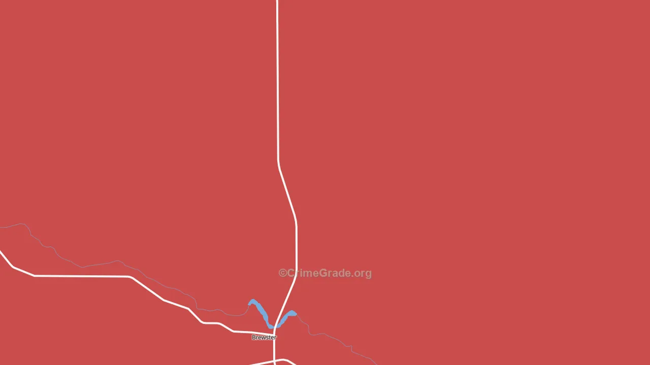 68821, NE Map of Drug-Related Crime Rates