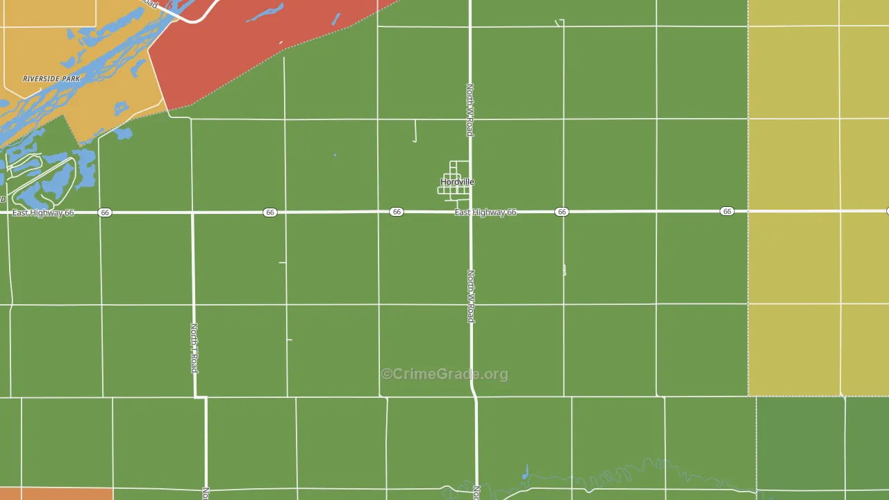 68846, NE Map of Drug-Related Crime Rates