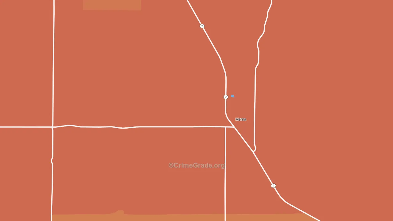 68856, NE Map of Drug-Related Crime Rates