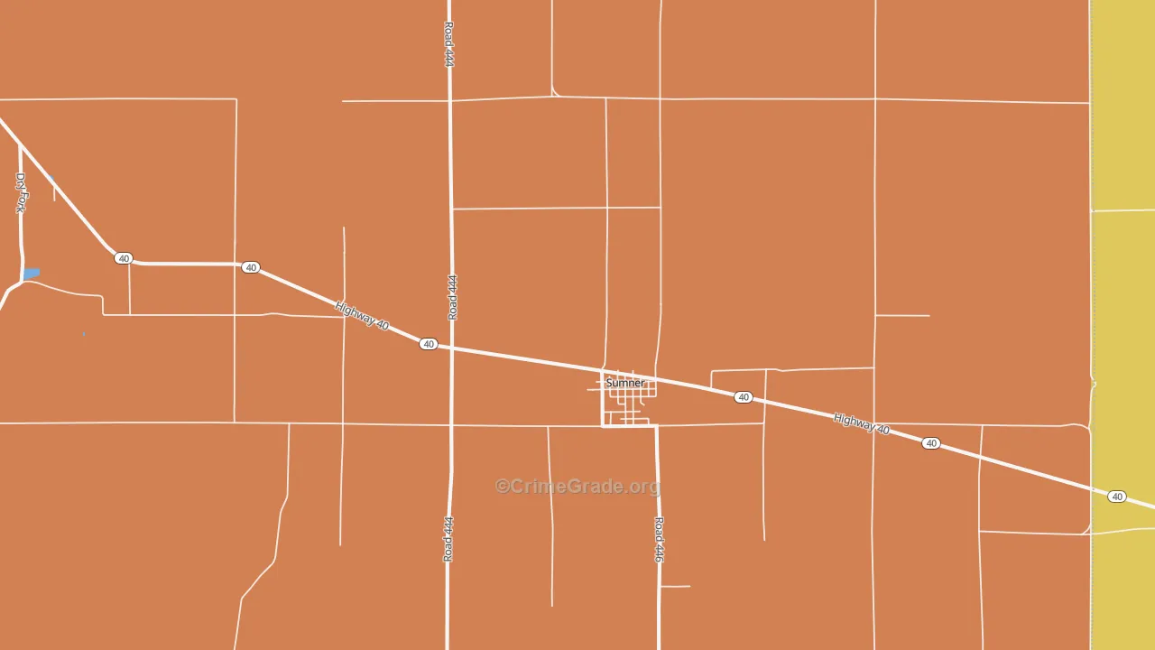 68878, NE Map of Drug-Related Crime Rates