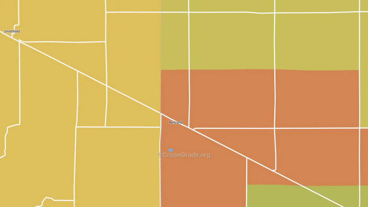 68927, NE Map of Drug-Related Crime Rates