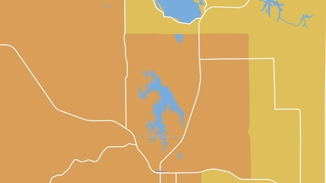 68937, NE Map of Drug-Related Crime Rates