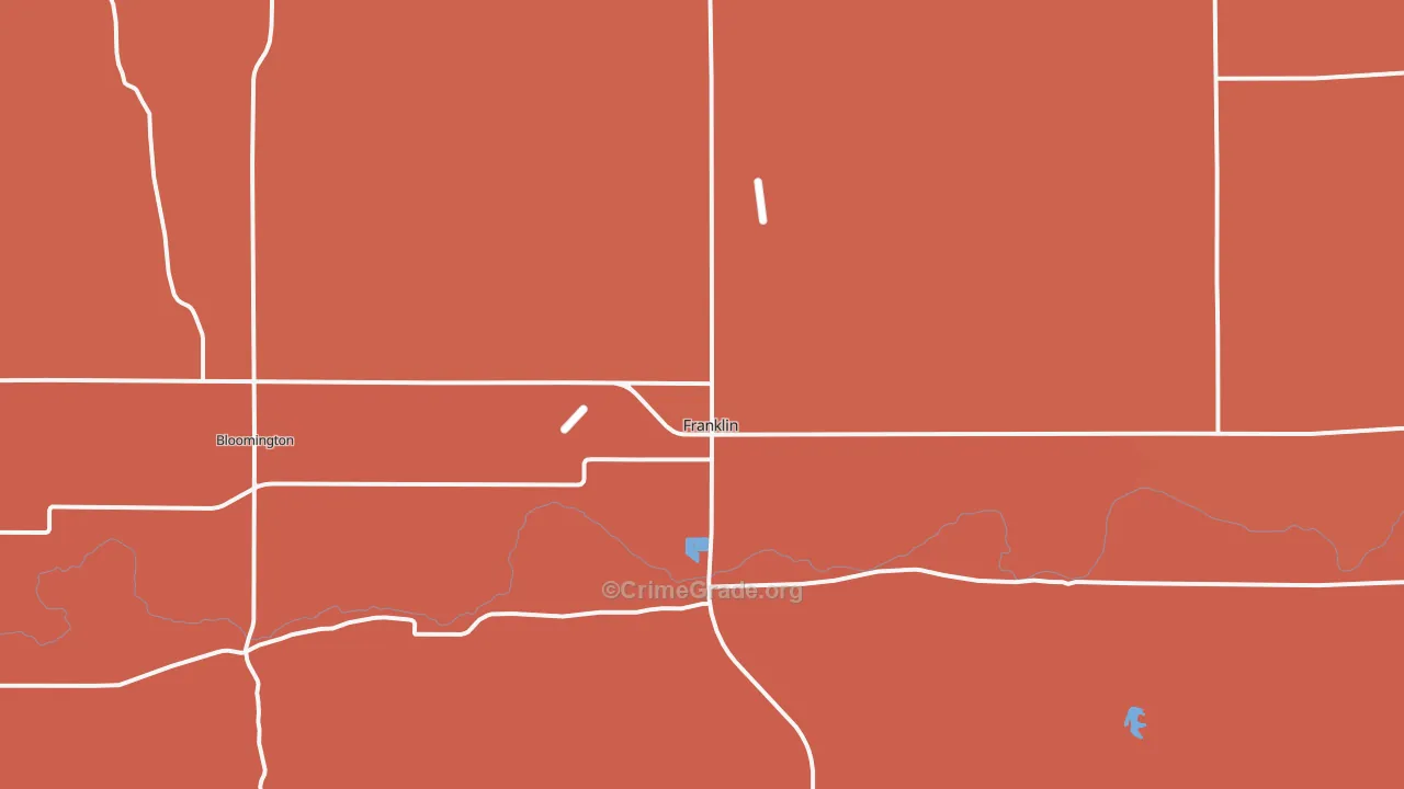 68939, NE Map of Drug-Related Crime Rates