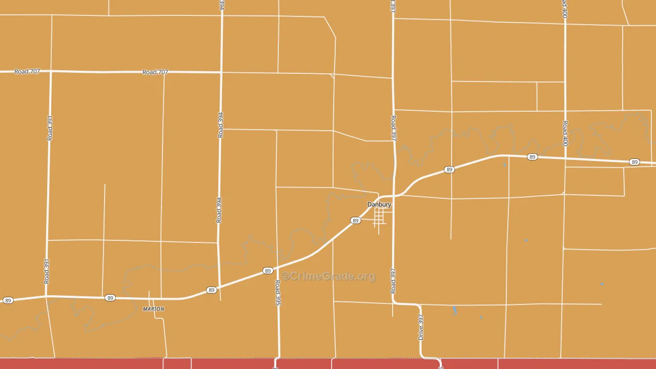 69026, NE Map of Drug-Related Crime Rates