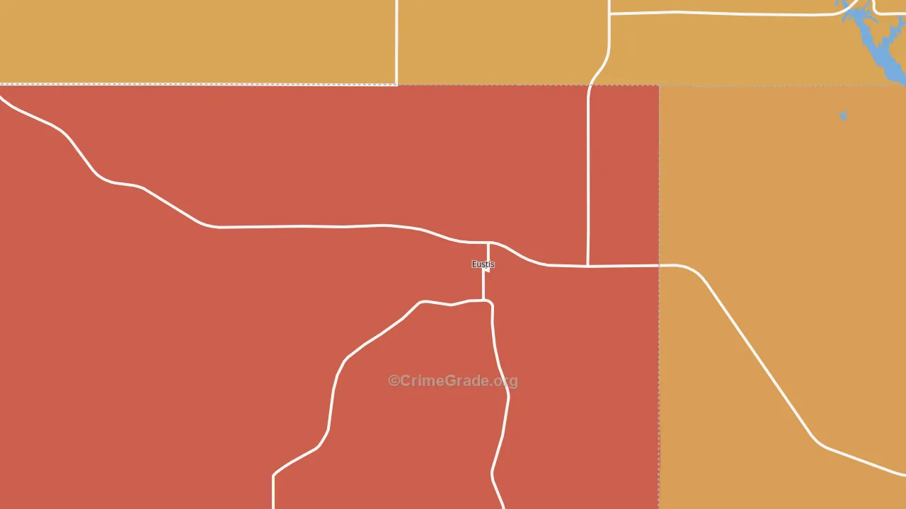 69028, NE Map of Drug-Related Crime Rates
