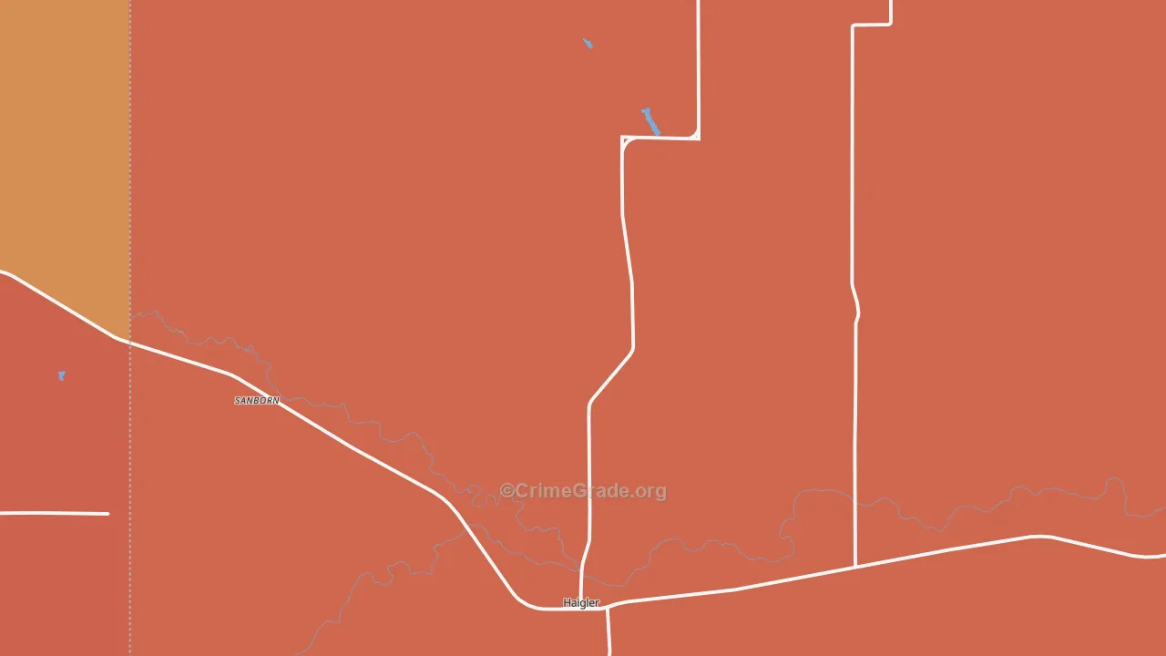 69030, NE Map of Drug-Related Crime Rates
