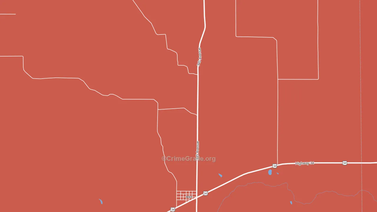 69037, NE Map of Drug-Related Crime Rates