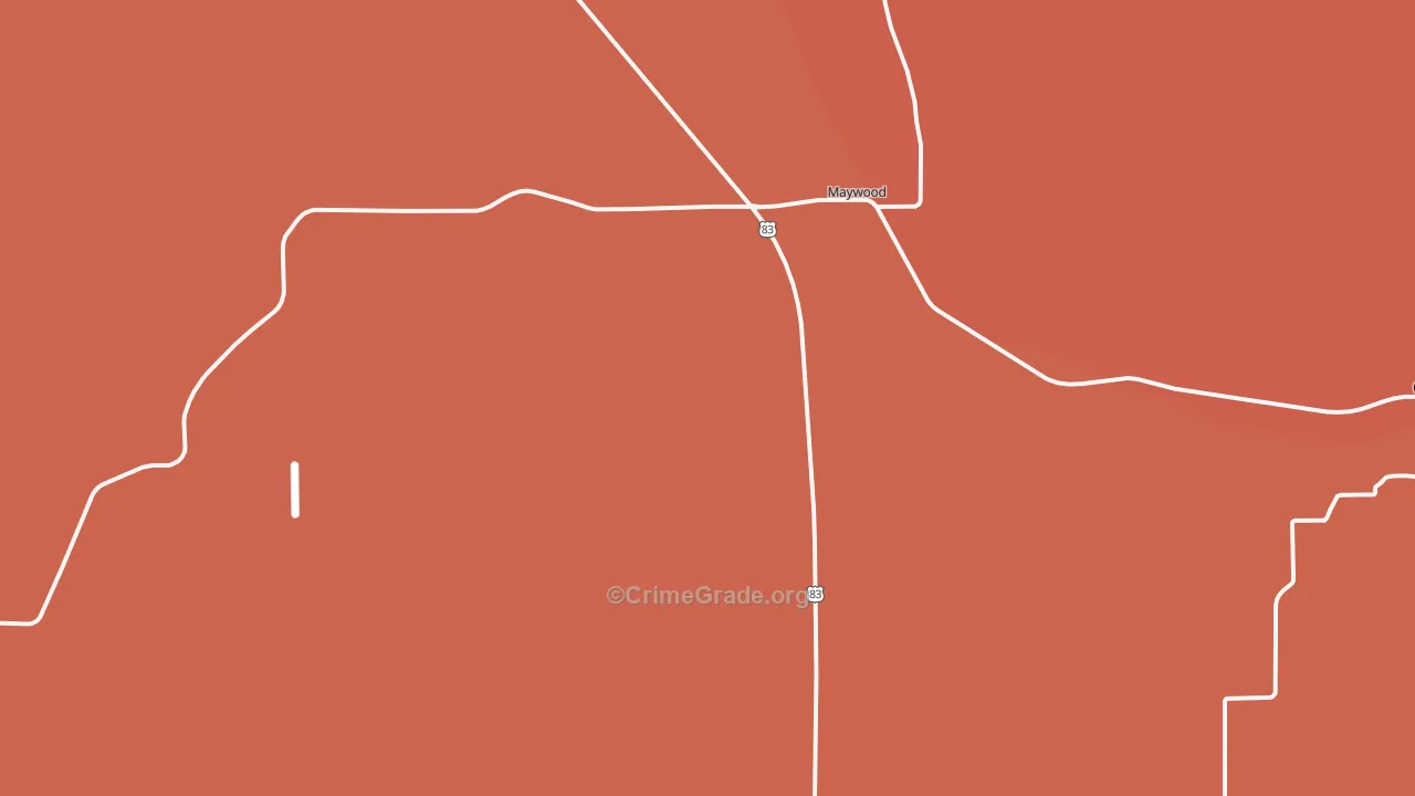 69038, NE Map of Drug-Related Crime Rates