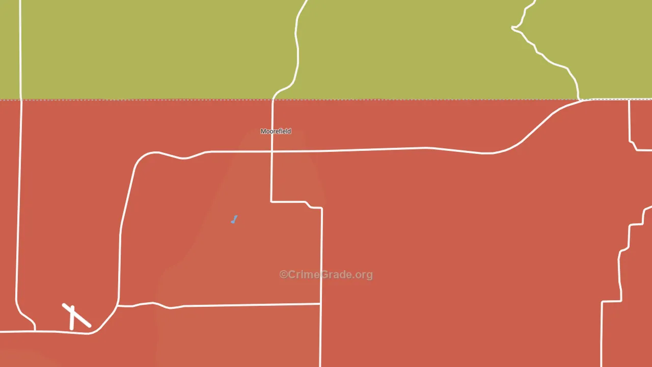 69039, NE Map of Drug-Related Crime Rates