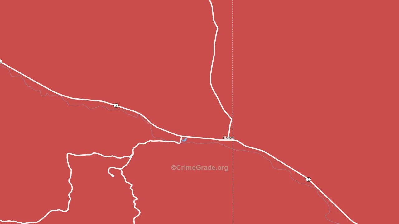 69142, NE Map of Drug-Related Crime Rates