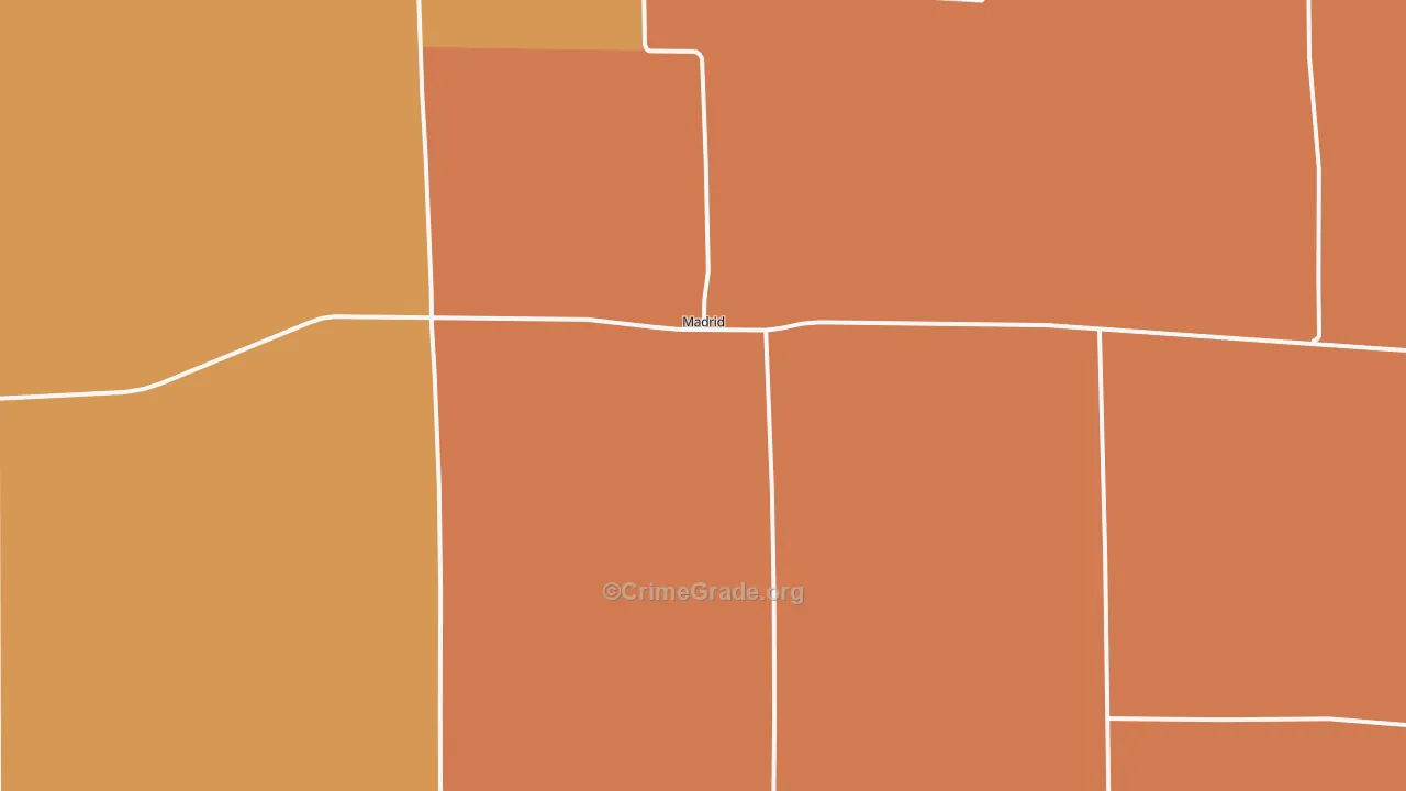 69150, NE Map of Drug-Related Crime Rates