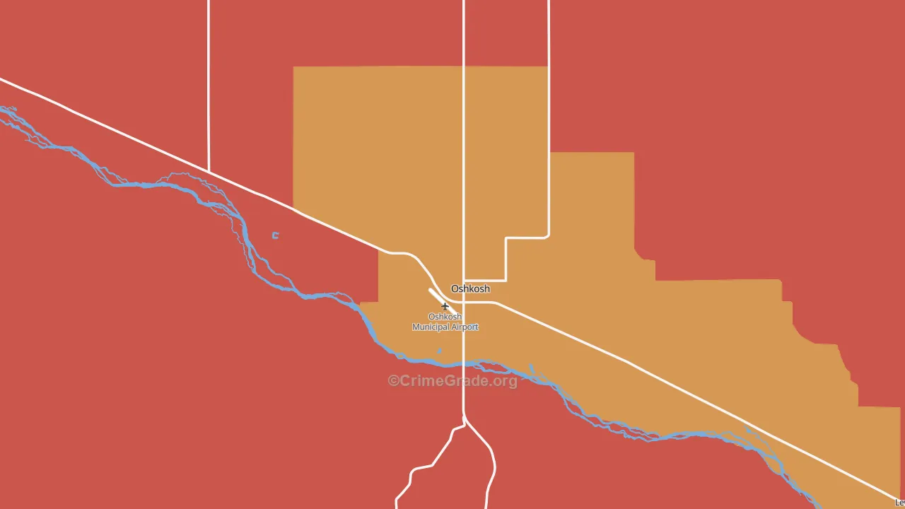 69154, NE Map of Drug-Related Crime Rates