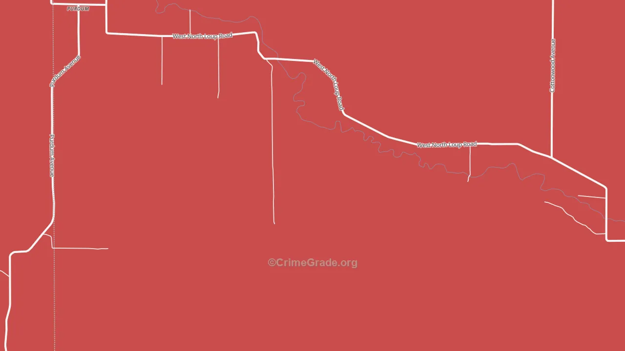 69157, NE Map of Drug-Related Crime Rates