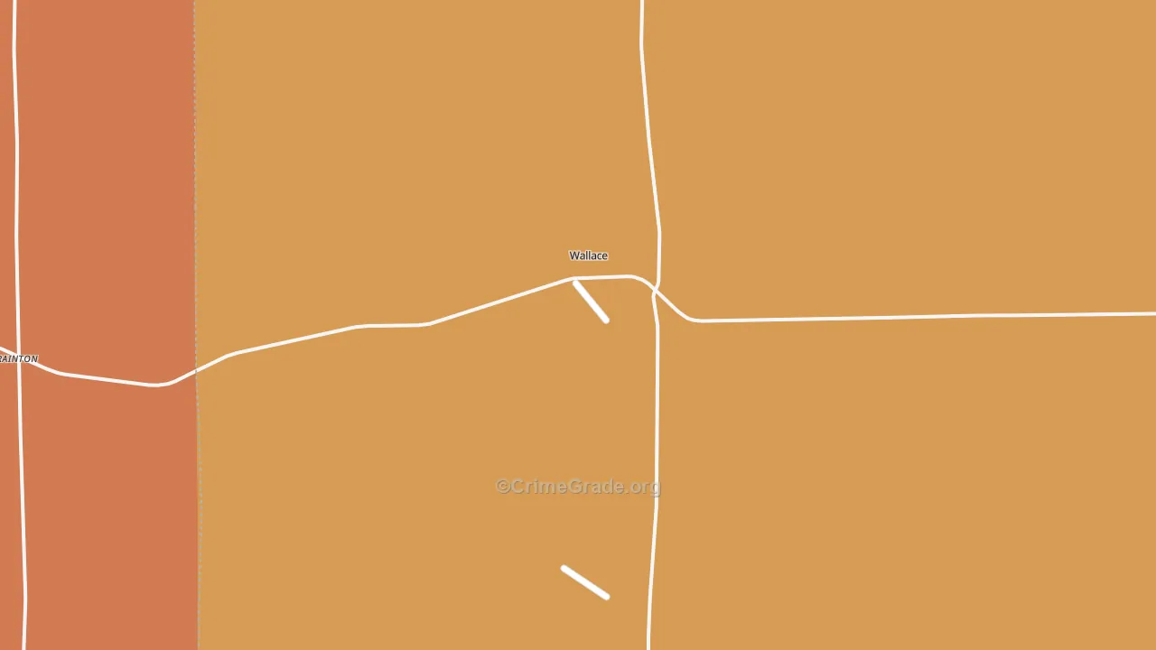 69169, NE Map of Drug-Related Crime Rates