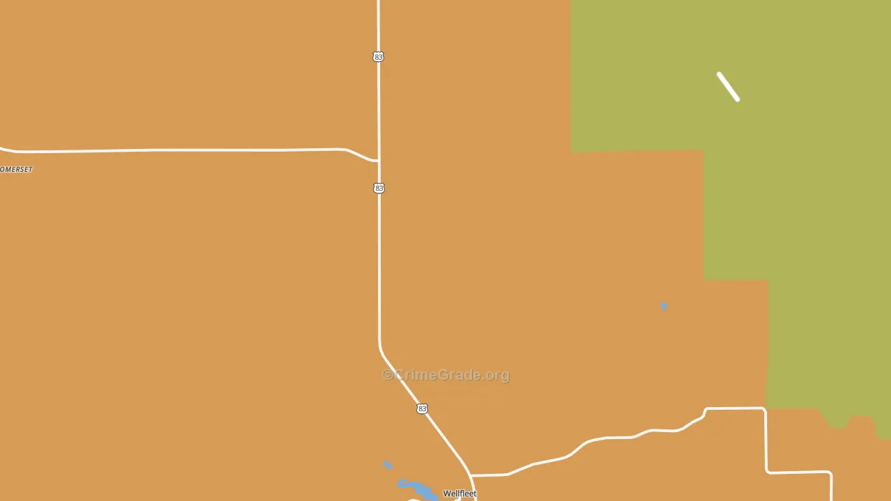 69170, NE Map of Drug-Related Crime Rates