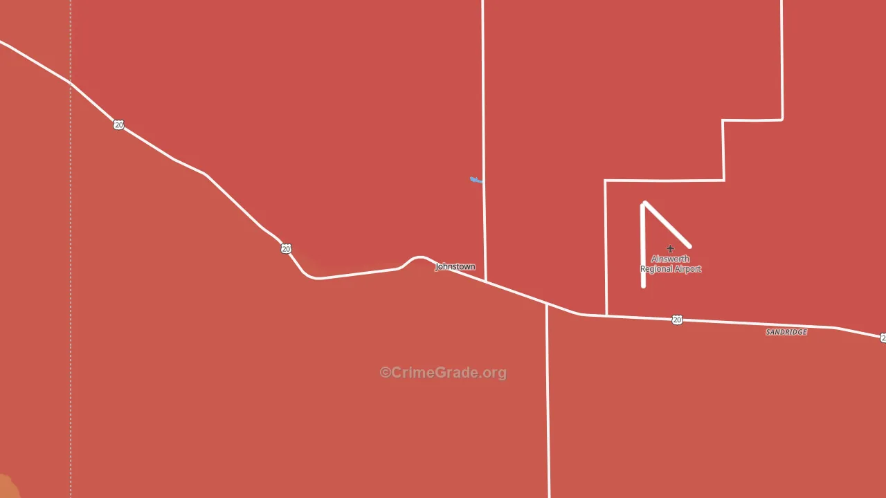 69214, NE Map of Drug-Related Crime Rates