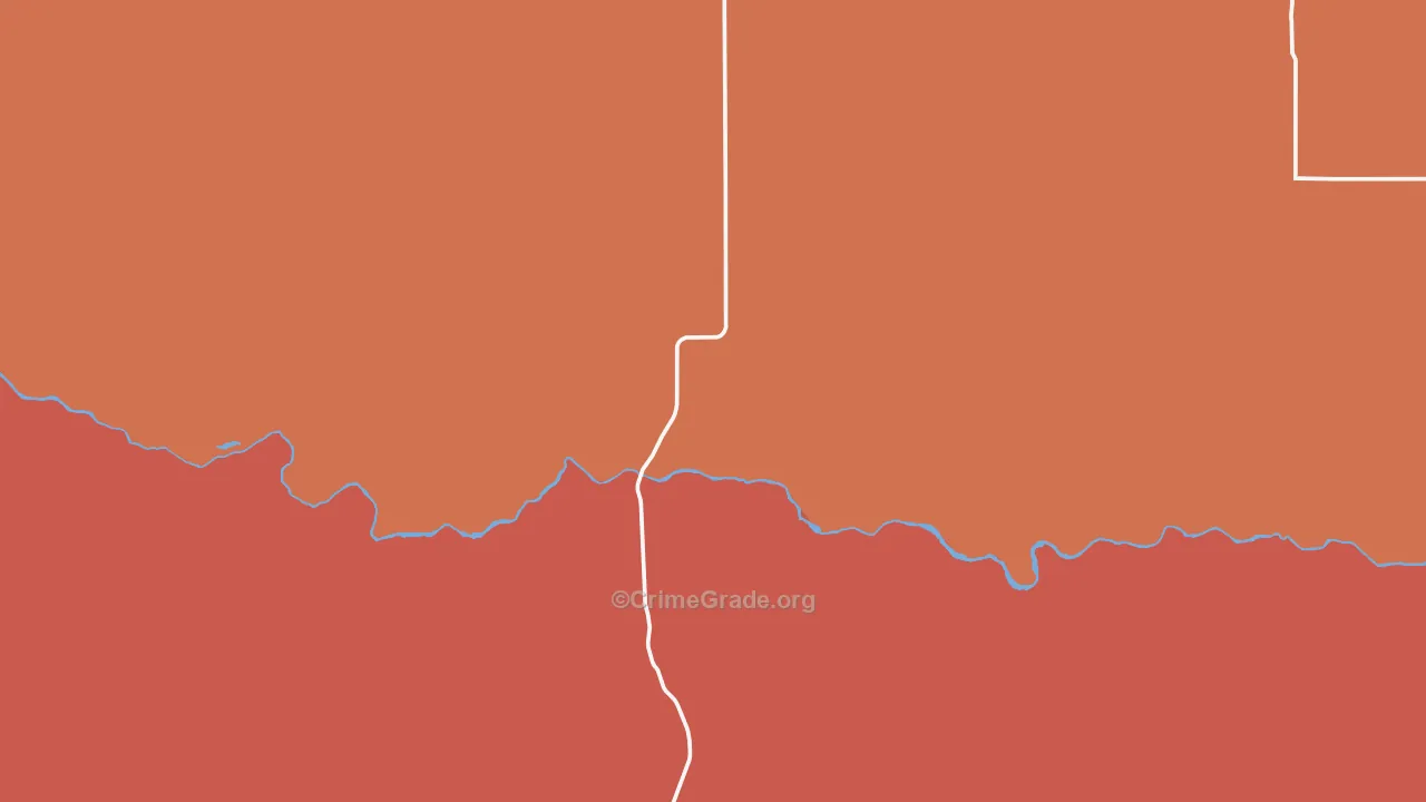 69219, NE Map of Drug-Related Crime Rates