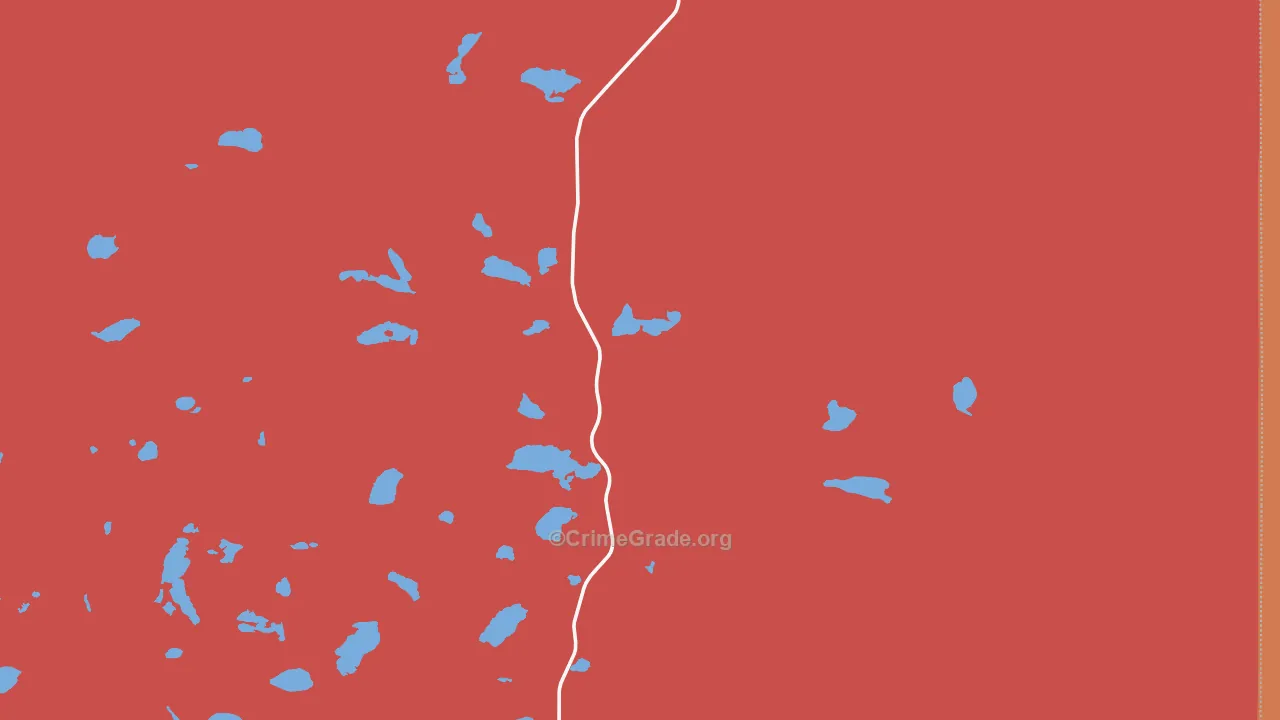 69340, NE Map of Drug-Related Crime Rates