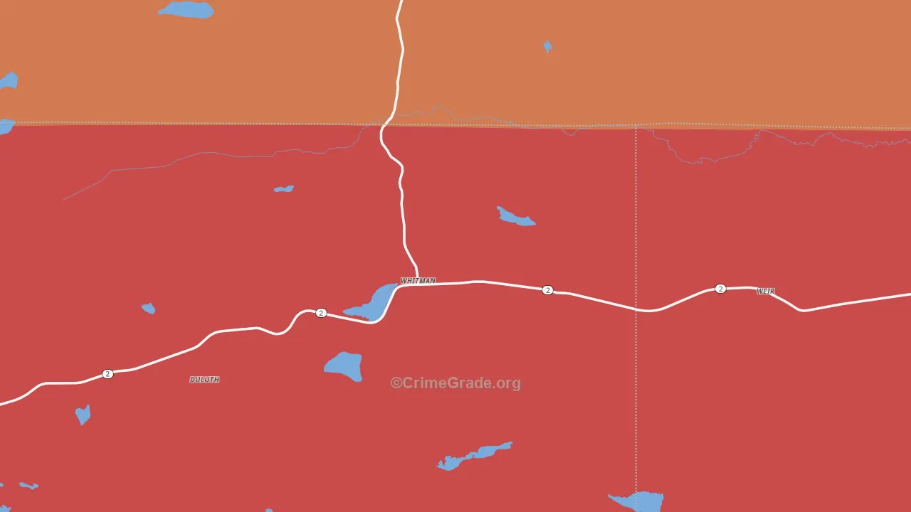 69366, NE Map of Drug-Related Crime Rates