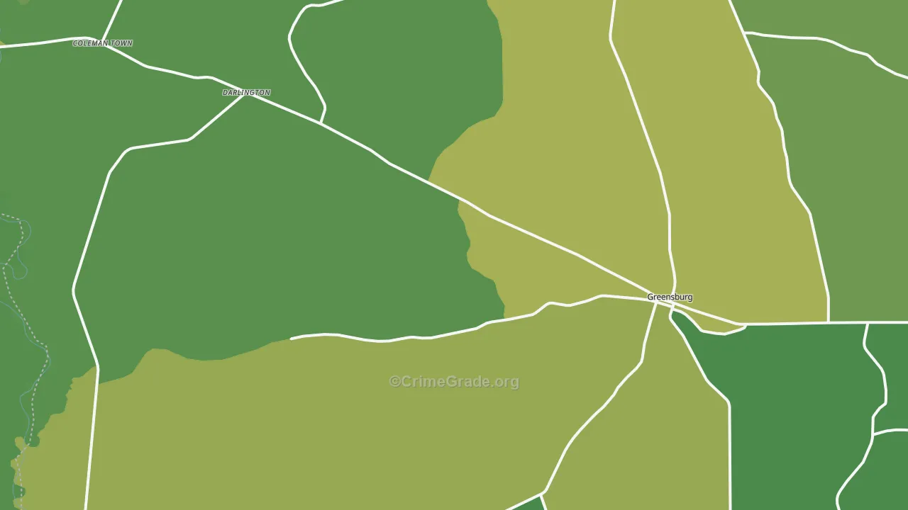 70441, LA Map of Drug-Related Crime Rates