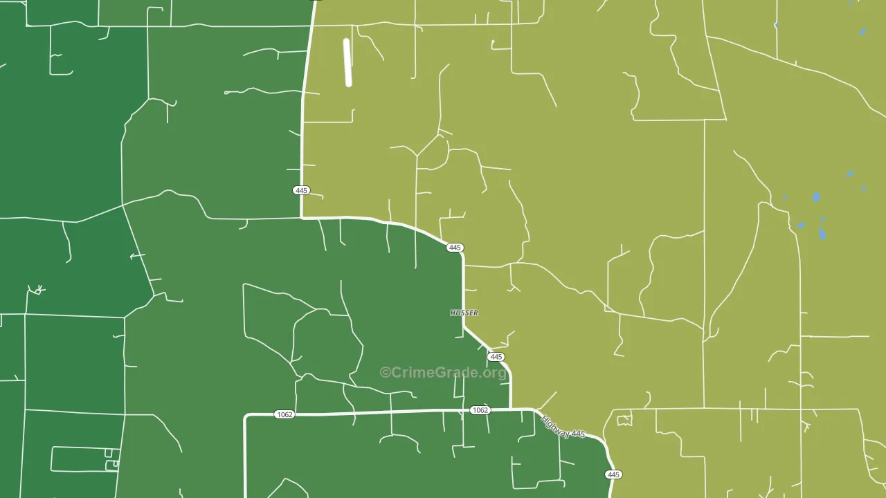 70442, LA Map of Drug-Related Crime Rates
