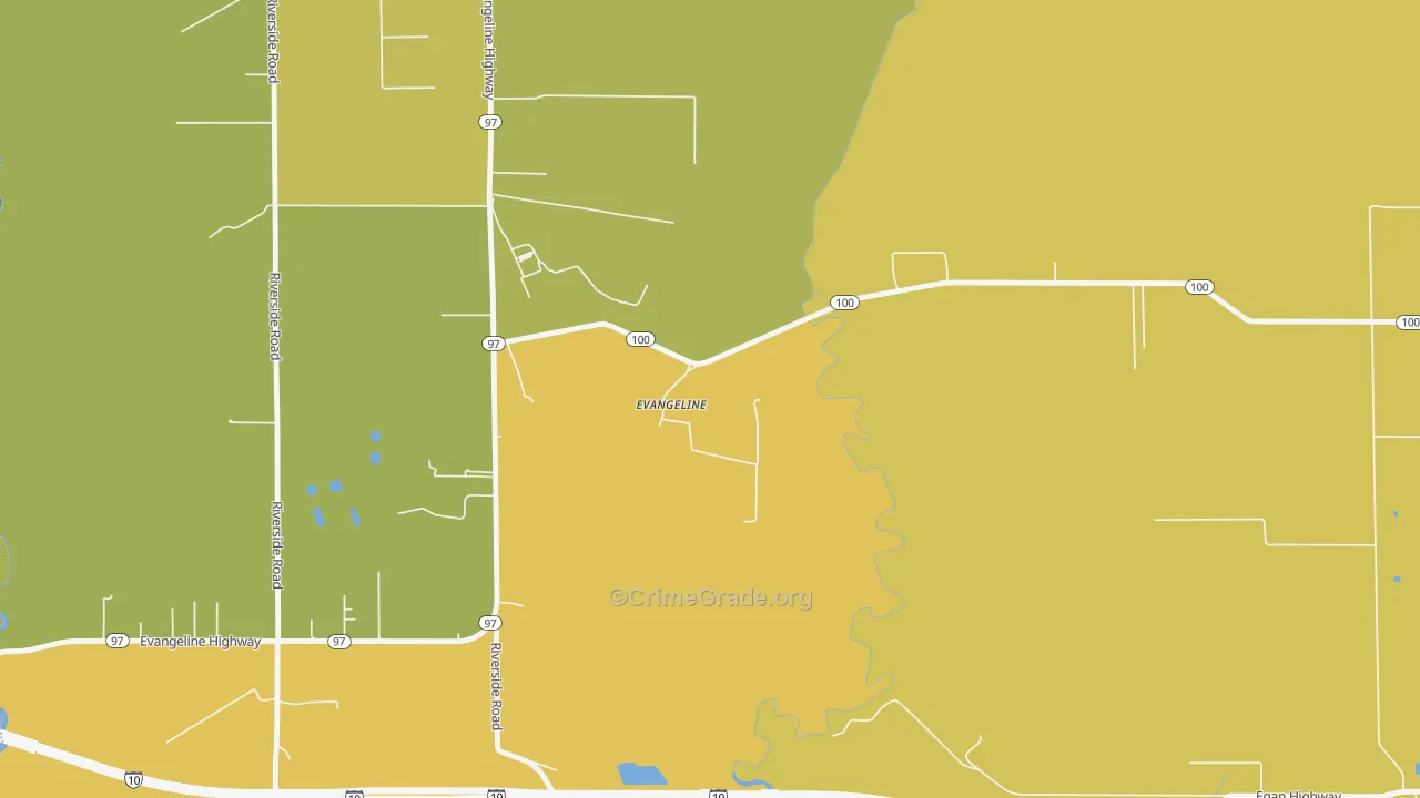 70537, LA Map of Drug-Related Crime Rates