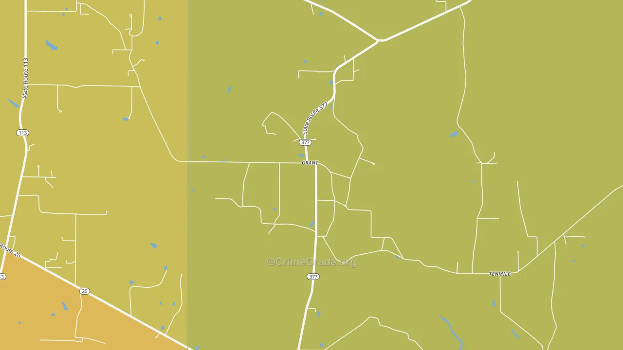 70644, LA Map of Drug-Related Crime Rates