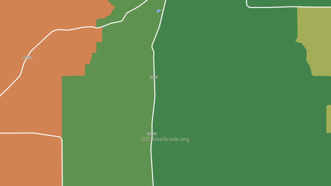 70660, LA Map of Drug-Related Crime Rates