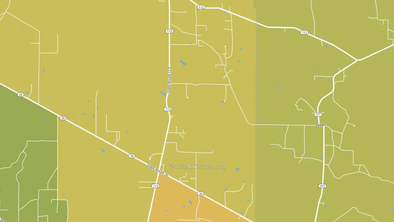 70662, LA Map of Drug-Related Crime Rates