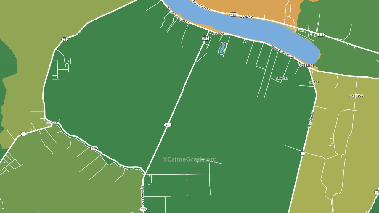 70762, LA Map of Drug-Related Crime Rates