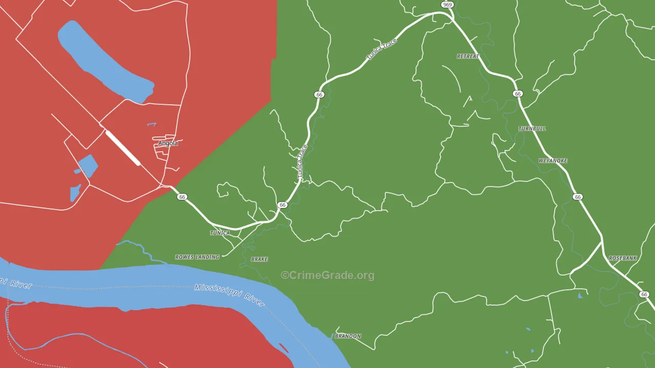 70782, LA Map of Drug-Related Crime Rates