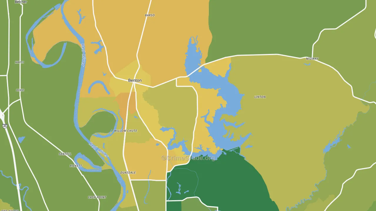 71006, LA Map of Drug-Related Crime Rates